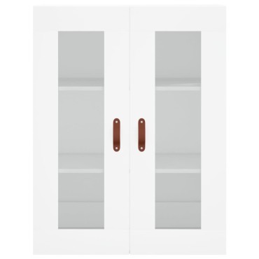 vidaXL Ντουλάπι Λευκό 69,5x34x180cm από Επεξεργασμένο Ξύλο 1 τεμ.