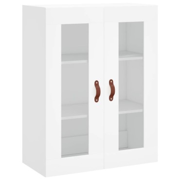vidaXL Ντουλάπι Λευκό 69,5x34x180cm από Επεξεργασμένο Ξύλο 1 τεμ.