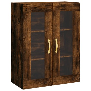 vidaXL Ντουλάπι Καπνιστή Δρυς 69,5x34x180cm από Επεξεργασμένο Ξύλο 1 τεμ.