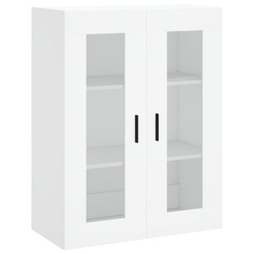vidaXL Ντουλάπι Λευκό 69,5x34x180cm από Επεξεργασμένο Ξύλο 1 τεμ.