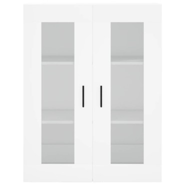 vidaXL Ντουλάπι Λευκό 69,5x34x180cm από Επεξεργασμένο Ξύλο 1 τεμ.