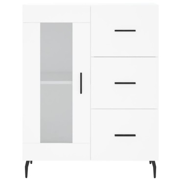 vidaXL Ντουλάπι Λευκό 69,5x34x180cm από Επεξεργασμένο Ξύλο 1 τεμ.