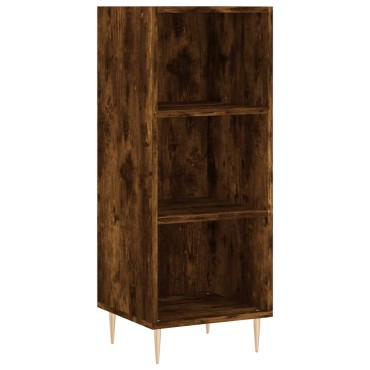 vidaXL Ντουλάπι Καπνιστή δρυς 34,5x34x180cm από Επεξεργασμένο Ξύλο 1 τεμ.
