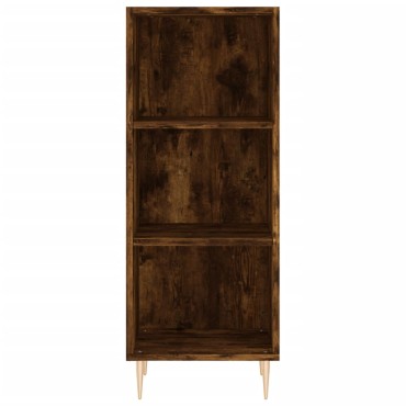 vidaXL Ντουλάπι Καπνιστή δρυς 34,5x34x180cm από Επεξεργασμένο Ξύλο 1 τεμ.