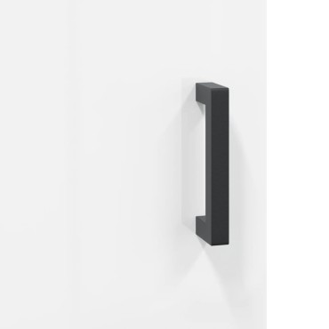 vidaXL Ντουλάπι Γυαλ. Λευκό 34,5x34x180cm από Επεξεργασμένο Ξύλο 1 τεμ.
