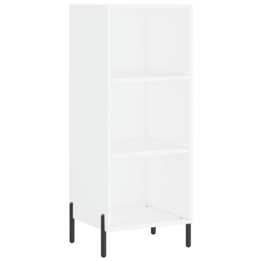 vidaXL Ντουλάπι Λευκό 34,5x34x180cm από Επεξεργασμένο Ξύλο 1 τεμ.