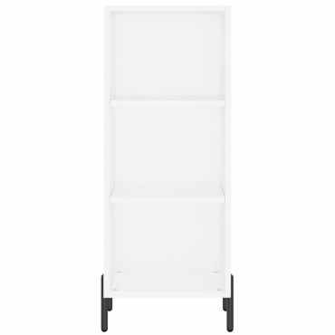 vidaXL Ντουλάπι Λευκό 34,5x34x180cm από Επεξεργασμένο Ξύλο 1 τεμ.