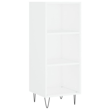 vidaXL Ντουλάπι Λευκό 34,5x34x180cm από Επεξεργασμένο Ξύλο 1 τεμ.