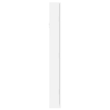 vidaXL Έπιπλο Κοσμημάτων με Καθρέφτη/LED Φώτα Επιτοίχιο Λευκό