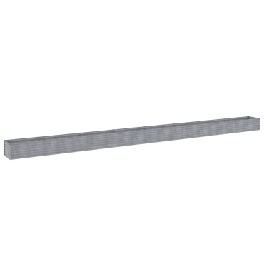 vidaXL Ζαρντινιέρα 770 x 50 x 36 εκ. από Ατσάλι Σκληρυθέν στον Αέρα