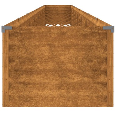 vidaXL Ζαρντινιέρα 770 x 50 x 36 εκ. από Ατσάλι Σκληρυθέν στον Αέρα