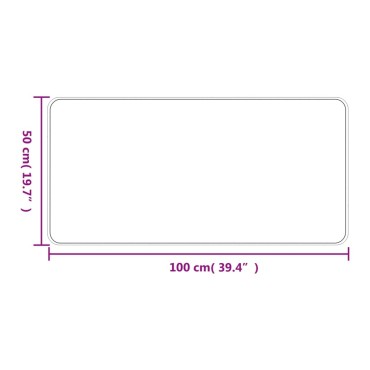 vidaXL Χαλί Διάδρομος Εμφάνιση Σιζάλ Taupe 50x100 εκ.