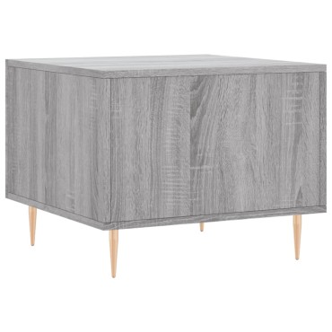 vidaXL Τραπεζάκια Σαλονιού 2 τεμ. Γκρι sonoma 50x50x40cm Επεξ. Ξύλο
