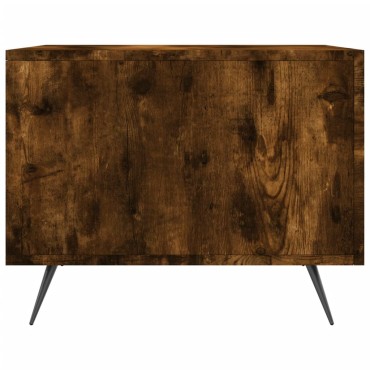vidaXL Τραπεζάκια Σαλονιού 2 τεμ. Καπνιστή Oak 50x50x40cm Επεξ. Ξύλο