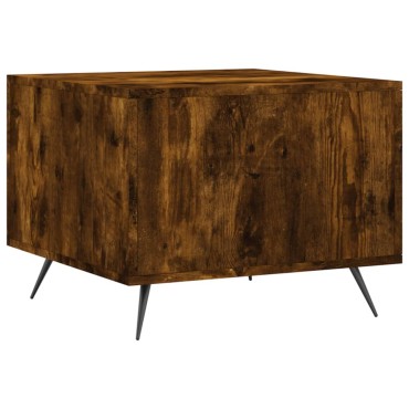 vidaXL Τραπεζάκια Σαλονιού 2 τεμ. Καπνιστή Oak 50x50x40cm Επεξ. Ξύλο