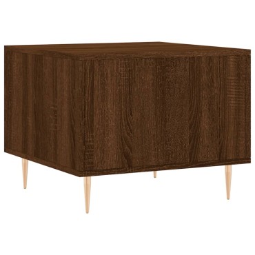 vidaXL Τραπεζάκια Σαλονιού 2 τεμ. Brown Oak 50x50x40cm Επεξ. Ξύλο