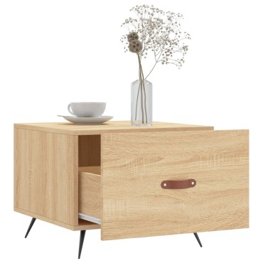 vidaXL Τραπεζάκια Σαλονιού 2 τεμ. Sonoma Δρυς 50x50x40cm Επεξ. Ξύλο