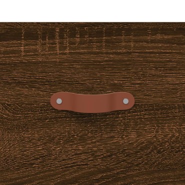 vidaXL Τραπεζάκια Σαλονιού 2 τεμ. Brown Oak 50x50x40cm Επεξ. Ξύλο