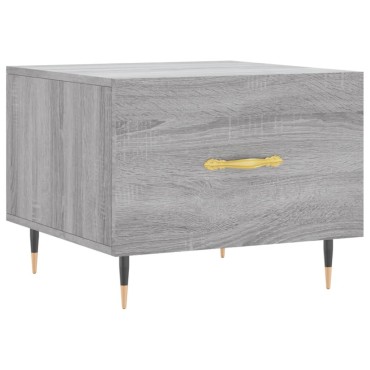 vidaXL Τραπεζάκια Σαλονιού 2 τεμ. Γκρι sonoma 50x50x40cm Επεξ. Ξύλο