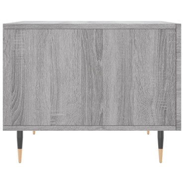 vidaXL Τραπεζάκια Σαλονιού 2 τεμ. Γκρι sonoma 50x50x40cm Επεξ. Ξύλο