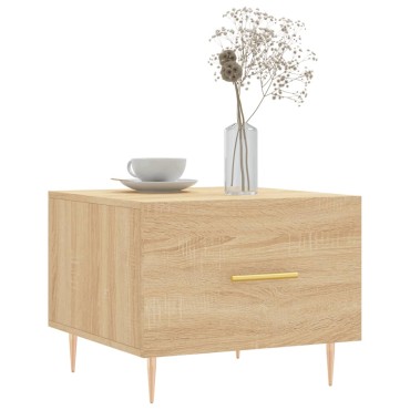 vidaXL Τραπεζάκια Σαλονιού 2 τεμ. Sonoma Δρυς 50x50x40cm Επεξ. Ξύλο