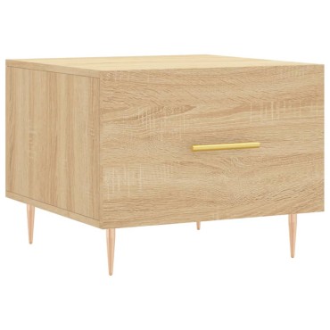 vidaXL Τραπεζάκια Σαλονιού 2 τεμ. Sonoma Δρυς 50x50x40cm Επεξ. Ξύλο