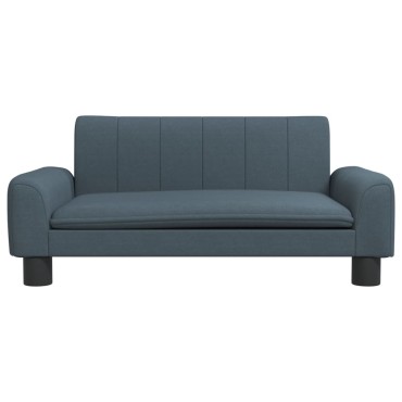 vidaXL Κρεβάτι Σκύλου Σκούρο γκρι 70 x 45 x 30 εκ. Υφασμάτινο
