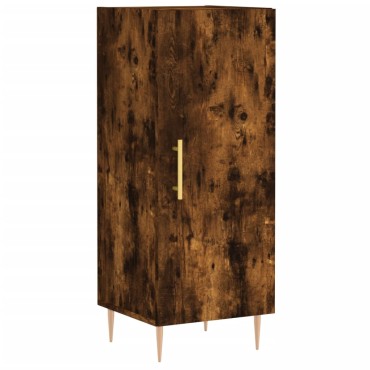 vidaXL Ντουλάπι Καπνιστή δρυς 34,5x34x180cm από Επεξεργασμένο Ξύλο 1 τεμ.