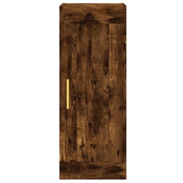 vidaXL Ντουλάπι Καπνιστή δρυς 34,5x34x180cm από Επεξεργασμένο Ξύλο 1 τεμ.