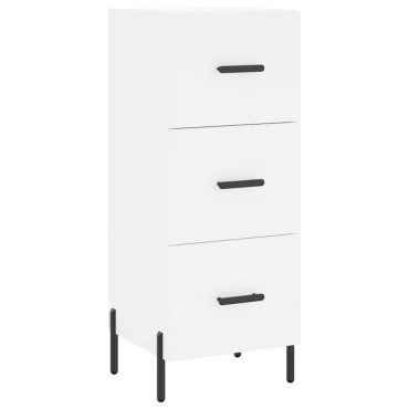 vidaXL Ντουλάπι Λευκό 34,5x34x180cm από Επεξεργασμένο Ξύλο 1 τεμ.