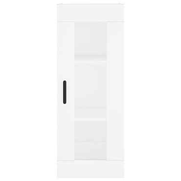 vidaXL Ντουλάπι Λευκό 34,5x34x180cm από Επεξεργασμένο Ξύλο 1 τεμ.