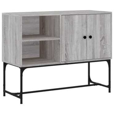 vidaXL Ντουλάπι Γκρι Sonoma 100x40x79,5cm από Επεξεργασμένο Ξύλο 1 τεμ.