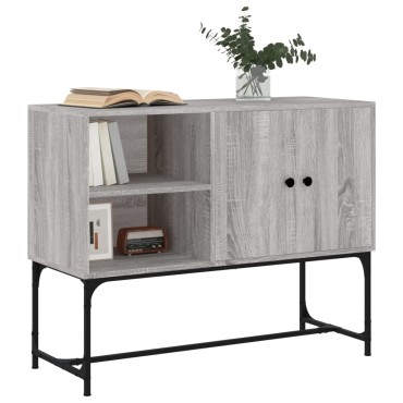 vidaXL Ντουλάπι Γκρι Sonoma 100x40x79,5cm από Επεξεργασμένο Ξύλο 1 τεμ.
