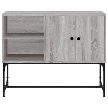 vidaXL Ντουλάπι Γκρι Sonoma 100x40x79,5cm από Επεξεργασμένο Ξύλο 1 τεμ.