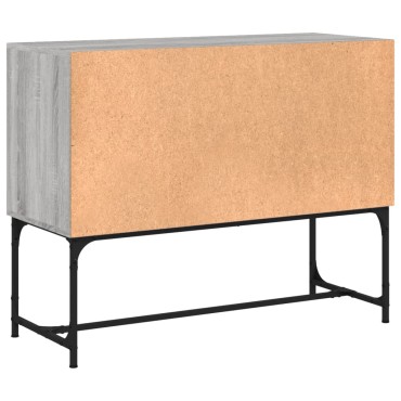 vidaXL Ντουλάπι Γκρι Sonoma 100x40x79,5cm από Επεξεργασμένο Ξύλο 1 τεμ.