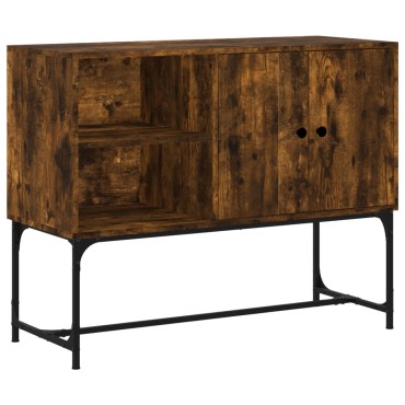 vidaXL Ντουλάπι Καπνιστή Δρυς 100x40x79,5cm από Επεξεργασμένο Ξύλο 1 τεμ.