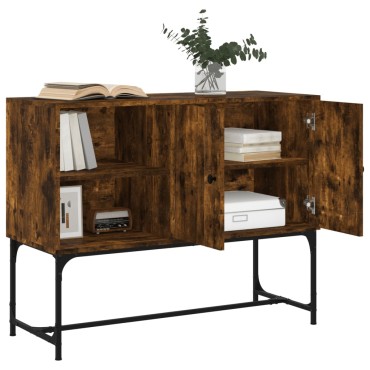 vidaXL Ντουλάπι Καπνιστή Δρυς 100x40x79,5cm από Επεξεργασμένο Ξύλο 1 τεμ.