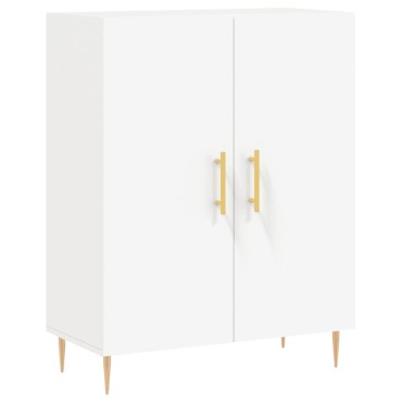 vidaXL Ντουλάπι Λευκό 69,5x34x180cm από Επεξεργασμένο Ξύλο 1 τεμ.