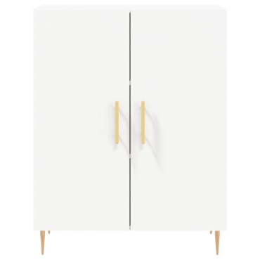 vidaXL Ντουλάπι Λευκό 69,5x34x180cm από Επεξεργασμένο Ξύλο 1 τεμ.