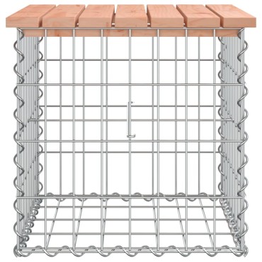 vidaXL Πάγκος Κήπου Συρματοκιβώτιο 43x44x42cm Μασίφ Ψευδοτσούγκα 1 τεμ.