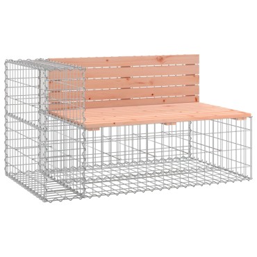 vidaXL Παγκάκι Συρματοκιβώτιο 244x71x65,5cm Μασίφ Ξύλο Ψευδοτσούγκας 1 τεμ.