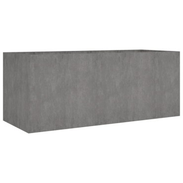 vidaXL Ζαρντινιέρα 200 x 80 x 80 εκ. από Ατσάλι Σκληρυθέν στον Αέρα