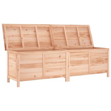 vidaXL Μπαούλο Αποθήκευσης Κήπου 198,5x50x56,5cm από Μασίφ Ξύλο Ελάτης 1 τεμ.