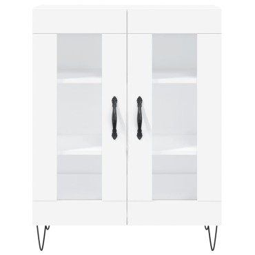 vidaXL Ντουλάπι Λευκό 69,5x34x180cm από Επεξεργασμένο Ξύλο 1 τεμ.