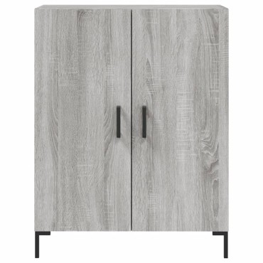 vidaXL Ντουλάπι Γκρι Sonoma 69,5x34x180cm Επεξεργασμένο Ξύλο 1 τεμ.