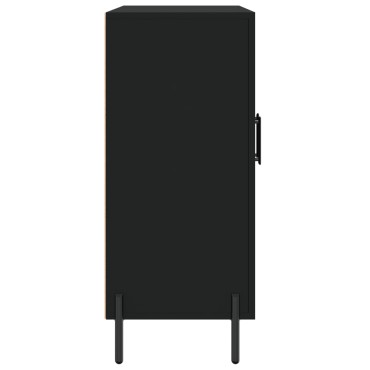 vidaXL Ντουλάπι Μαύρο 90x34x80cm από Επεξεργασμένο Ξύλο 1 τεμ.