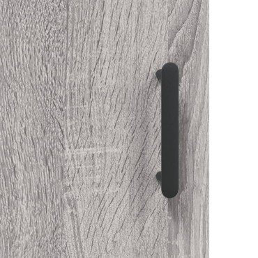 vidaXL Ντουλάπι Γκρι Sonoma 90x34x80cm από Επεξεργασμένο Ξύλο 1 τεμ.