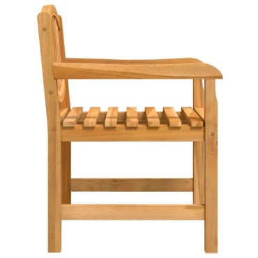 vidaXL Καρέκλες Κήπου 4 τεμ. 58x59x88cm από Μασίφ Ξύλο Teak