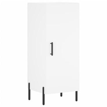 vidaXL Ντουλάπι Λευκό 34,5x34x180cm από Επεξεργασμένο Ξύλο 1 τεμ.