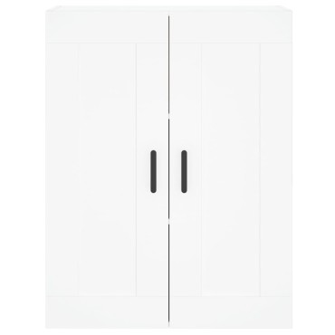 vidaXL Ντουλάπι Λευκό 69,5x34x180cm από Επεξεργασμένο Ξύλο 1 τεμ.